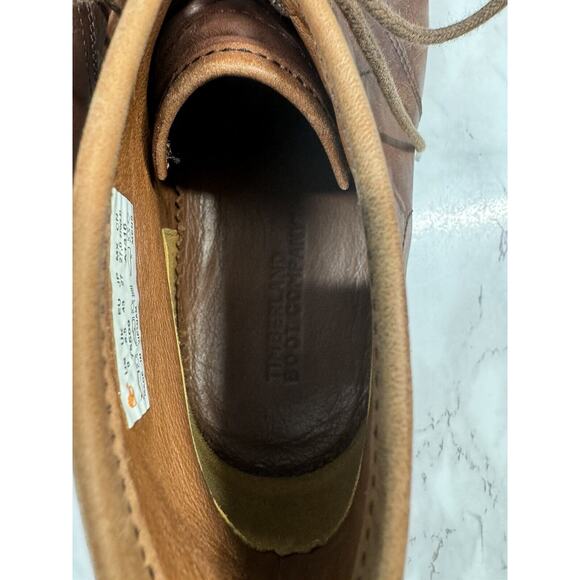Timberland Boot Co. Men's 9M Lace Up Brown Leather Chukka Boots Wodehouse - Picture 9 of 12